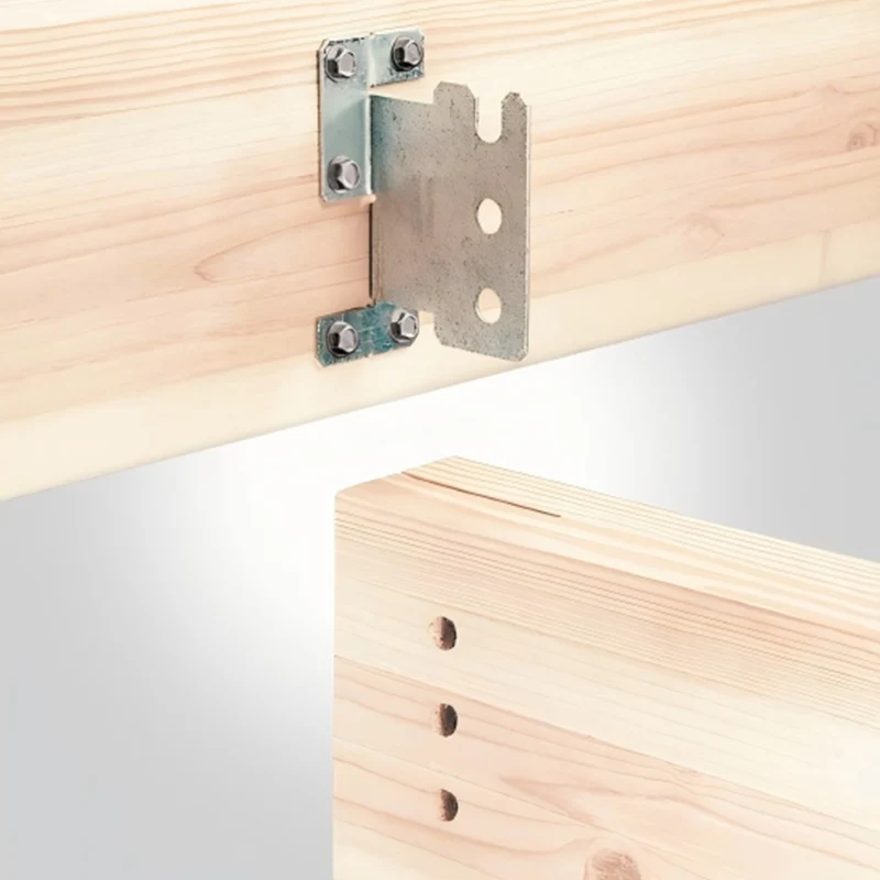 Timber Connector Joist Hanger Hidden